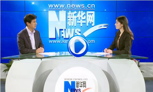 東方華美董事長光善弘接受新華網專訪