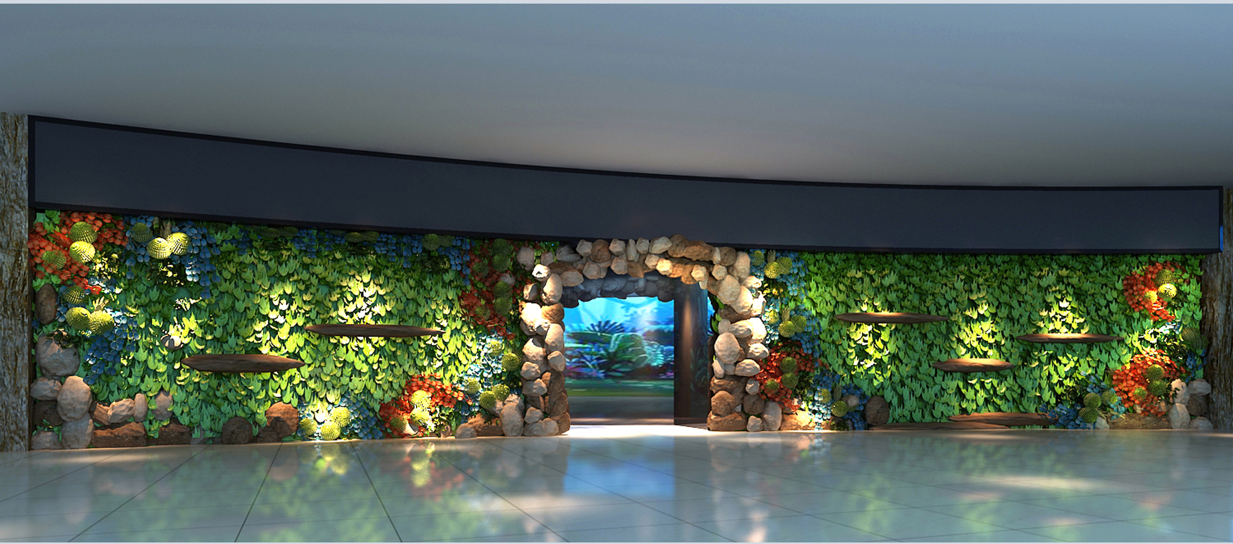 合肥瑤海萬(wàn)達(dá)全息投影感官餐廳工程