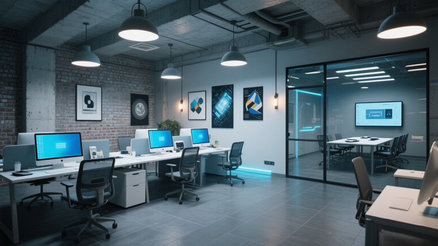 從毛坯到科技感LOFT:一個創業公司的裝修實錄